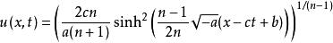 Rosenau–Hyman equation