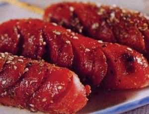 紅糟豬肉香腸 紅糟豬肉香腸