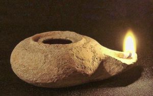 古希臘陶製油燈