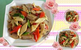 臘肉炒冬筍 臘肉炒冬筍
