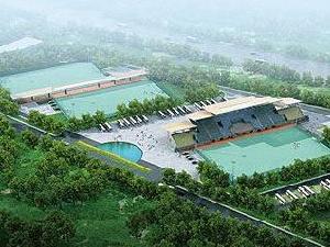 南京曲棍球場鳥瞰圖