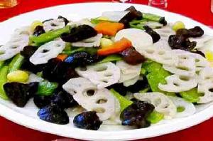 木耳炒藕片 木耳炒藕片