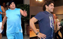 迭戈馬拉多納減肥手術術前術後