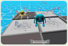 怕水的藍精靈 怕水的藍精靈