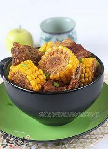 紅燒排骨燉玉米 紅燒排骨燉玉米