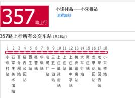 石家莊公交357路 石家莊公交357路