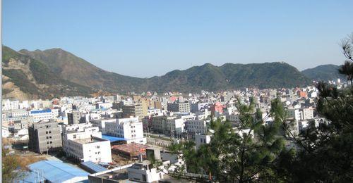 從官山俯瞰新光工業區