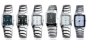 羅威妮潮男方形手錶