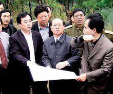 原重慶市委書記黃鎮東視察