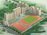 校園鳥瞰效果圖