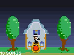 冰櫃跳舞禮帽男 冰櫃跳舞禮帽男