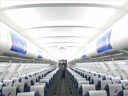 深圳航空公司客機內部