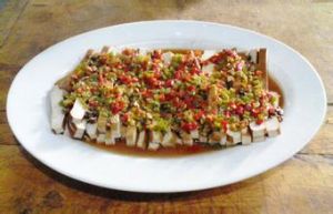 雙色剁椒蒸香乾 雙色剁椒蒸香乾