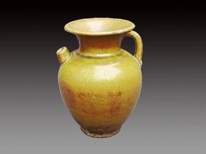 壽州窯黃釉執壺 壽州窯黃釉執壺