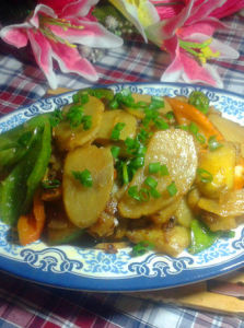 炒青椒土豆 炒青椒土豆