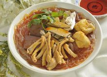 豐盛鴨血冬粉湯