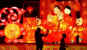 燈火滿園鄉村風情 燈火滿園鄉村風情