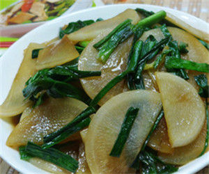 炒大蒜蘿蔔 炒大蒜蘿蔔