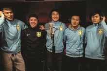 蘇寧球員和教練錄製隊歌