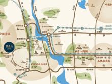 華潤&middot;潤西山位置圖