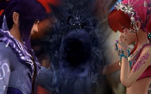 伸手觸及，渴望不可及的戀人