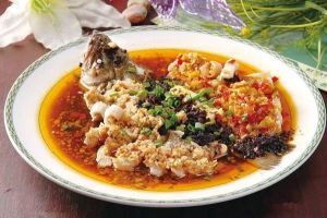 辣味蒸鱸魚 辣味蒸鱸魚