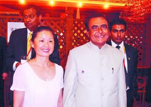 與斯里蘭卡總理