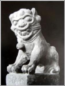 綏德炕頭石獅 綏德炕頭石獅