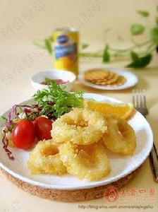 炸魷魚圈 炸魷魚圈