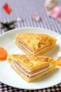 火腿西多士 火腿西多士