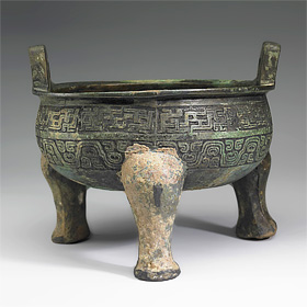 春秋&middot;秦&middot;蟠虺紋鼎