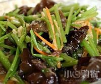 木耳炒西芹 木耳炒西芹