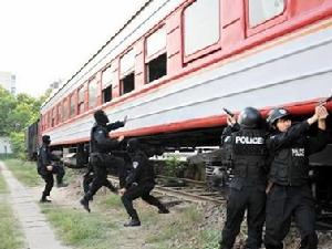 鐵路站車查緝戰術實訓