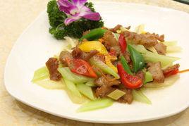 蟲草花百合炒豬頸肉 蟲草花百合炒豬頸肉