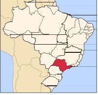 巴西 聖保羅州 地理位置