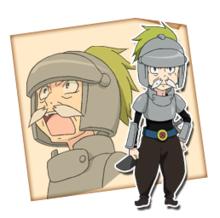 戰勇。[春原羅賓遜著作的漫畫]