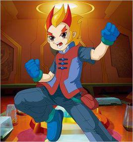 龍炎[卡通片《晶碼戰士》里的男主角]