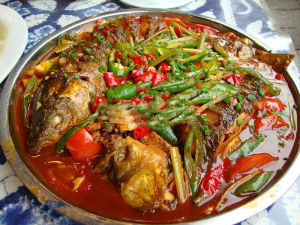 陽朔西街啤酒魚