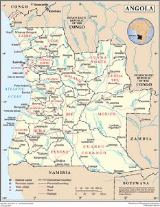 安哥拉行政區劃 安哥拉行政區劃