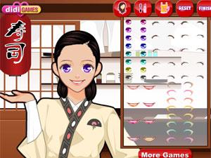 壽司店女服務員 壽司店女服務員