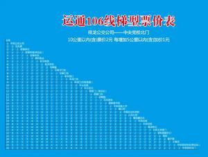 北京公交運通106路 北京公交運通106路
