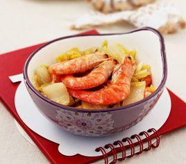 春蝦燒白菜 春蝦燒白菜