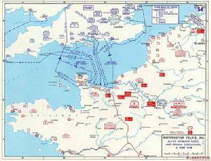 諾曼第登入形勢