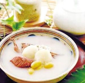 鮮腐竹白果鵪鶉湯 鮮腐竹白果鵪鶉湯