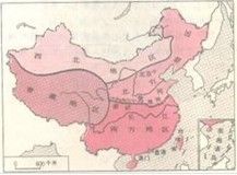 中國分區圖