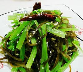 涼拌芹菜海帶 涼拌芹菜海帶