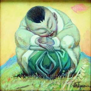 睡夢中的孩子 俄羅斯布拉戈依