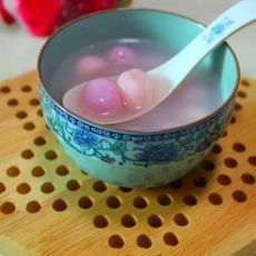 彩色杏仁糖湯圓