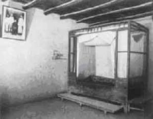（圖）毛澤東的臥室。