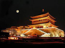 西安的鐘樓 西安的鐘樓